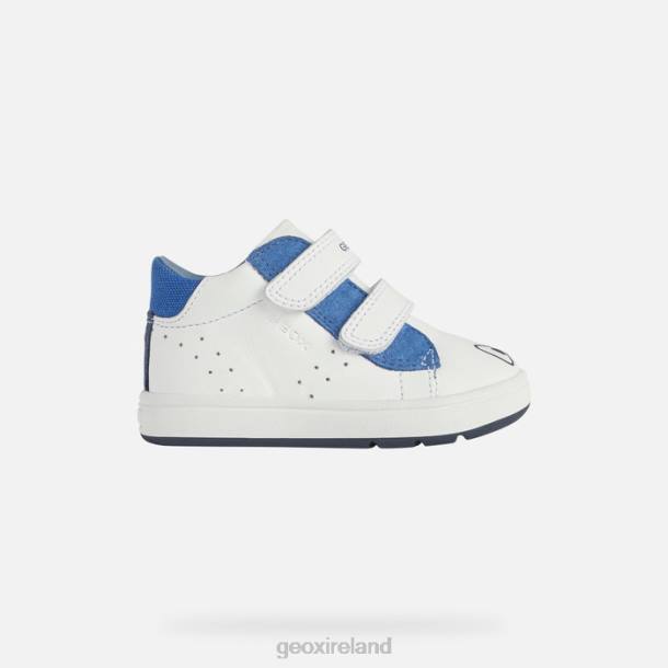 Geox 0ZTB1429 White/Royal Biglia Baby