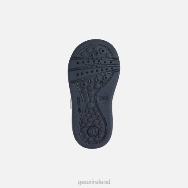 Geox 0ZTB1429 White/Royal Biglia Baby