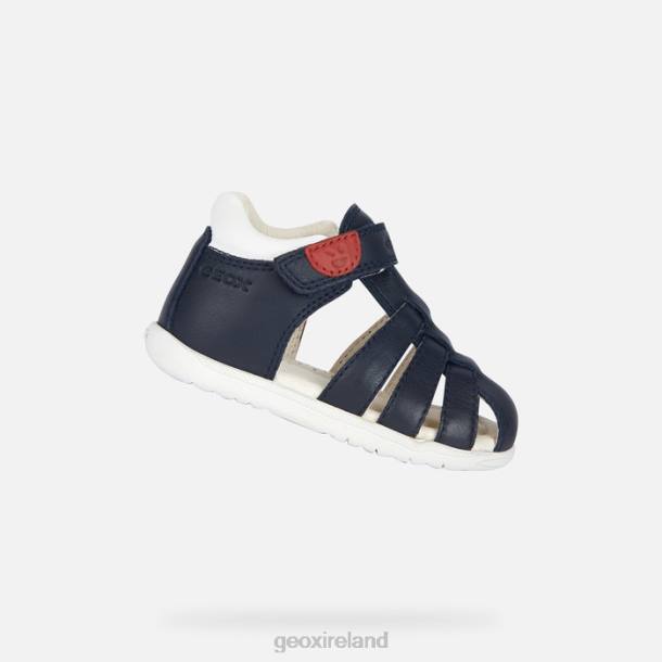 Geox 0ZTB1471 Navy Sandal Macchia Baby