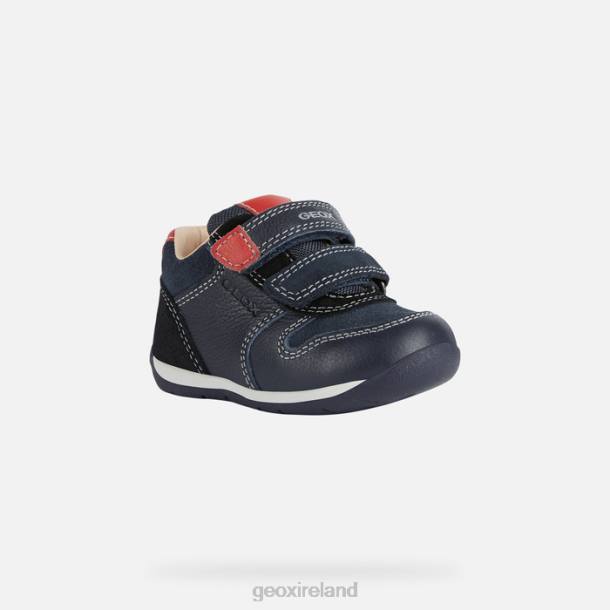 Geox 0ZTB1473 Navy/Red Each Baby Boy