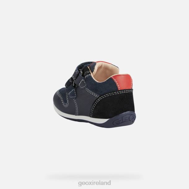 Geox 0ZTB1473 Navy/Red Each Baby Boy
