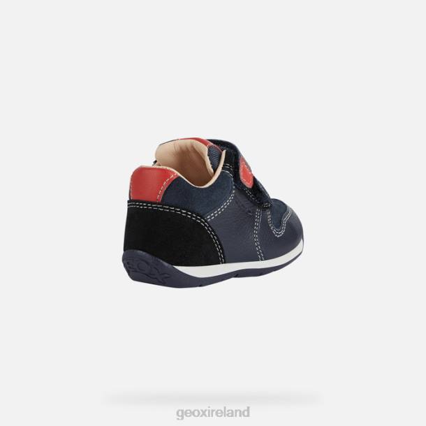 Geox 0ZTB1473 Navy/Red Each Baby Boy