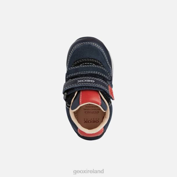 Geox 0ZTB1473 Navy/Red Each Baby Boy