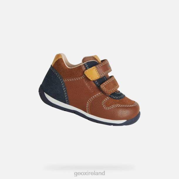 Geox 0ZTB1474 Nut/Navy Each Baby Boy