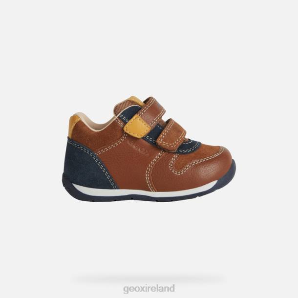 Geox 0ZTB1474 Nut/Navy Each Baby Boy