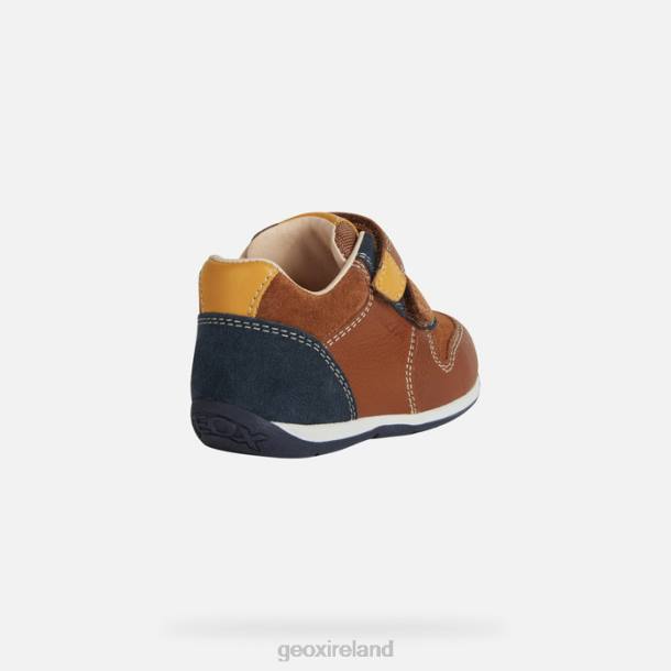 Geox 0ZTB1474 Nut/Navy Each Baby Boy
