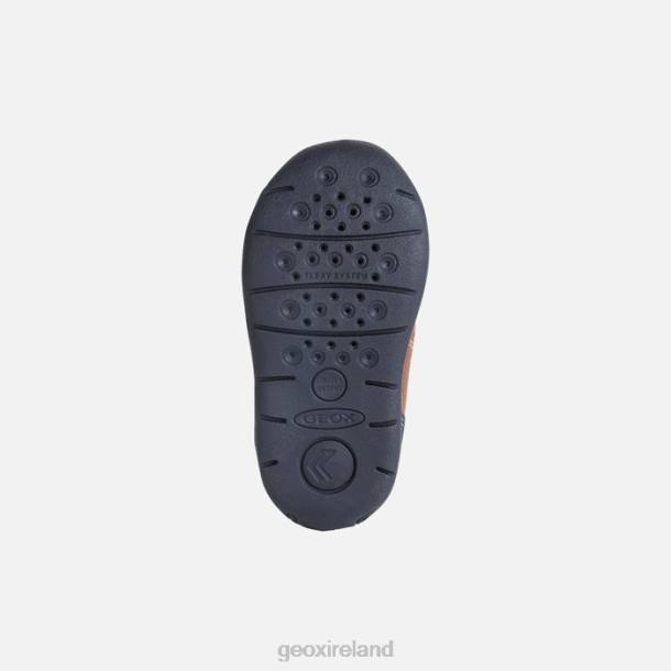 Geox 0ZTB1474 Nut/Navy Each Baby Boy