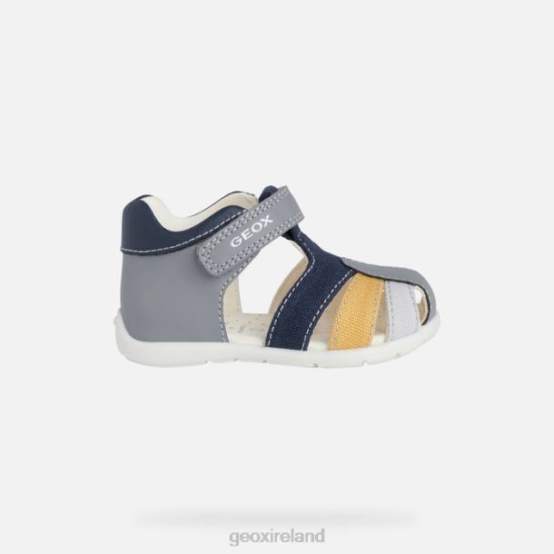 Geox 0ZTB1483 Grey/Navy Elthan Baby Boy