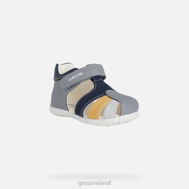 Geox 0ZTB1483 Grey/Navy Elthan Baby Boy