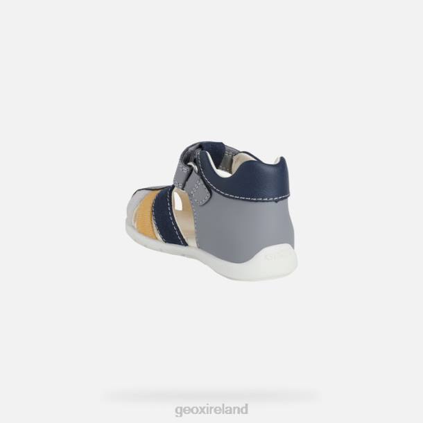 Geox 0ZTB1483 Grey/Navy Elthan Baby Boy