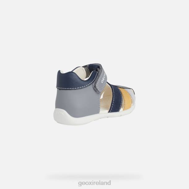 Geox 0ZTB1483 Grey/Navy Elthan Baby Boy