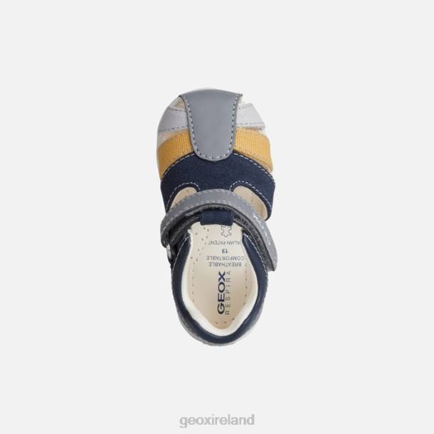Geox 0ZTB1483 Grey/Navy Elthan Baby Boy