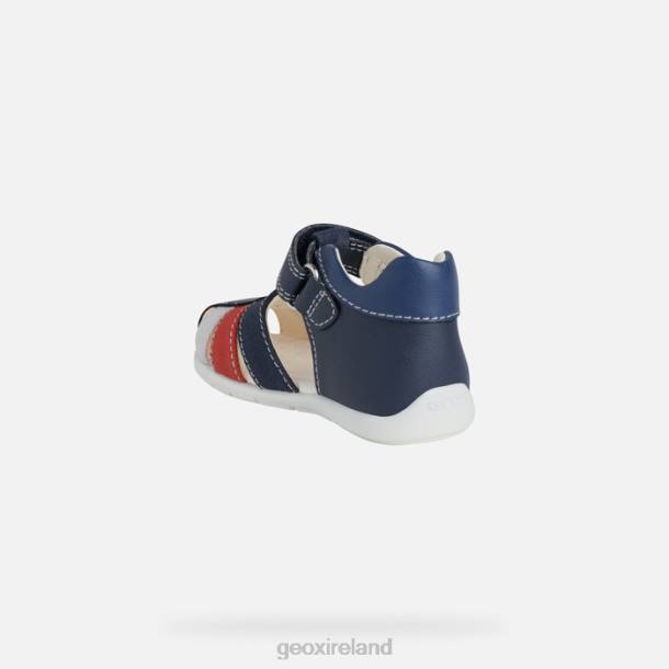 Geox 0ZTB1484 Dark Navy/Red Elthan Baby Boy