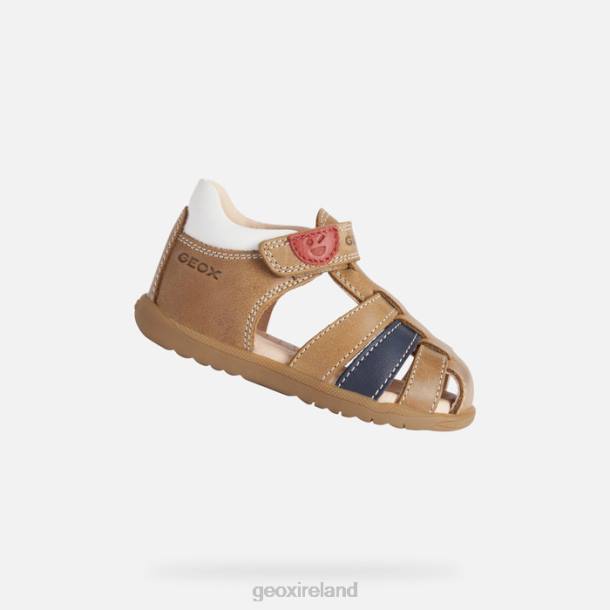 Geox 0ZTB1505 Caramel Sandal Macchia Baby