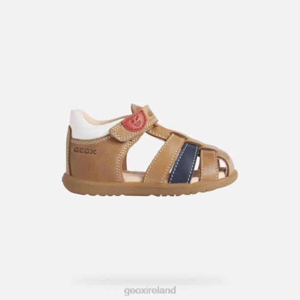 Geox 0ZTB1505 Caramel Sandal Macchia Baby