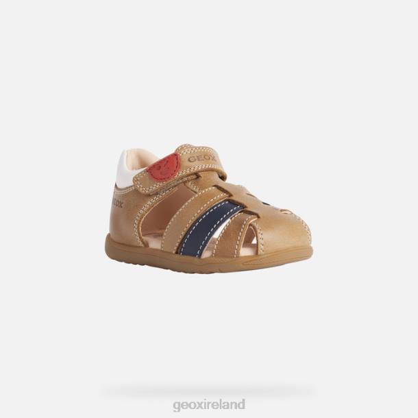 Geox 0ZTB1505 Caramel Sandal Macchia Baby