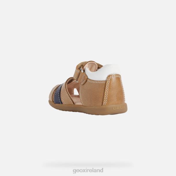 Geox 0ZTB1505 Caramel Sandal Macchia Baby