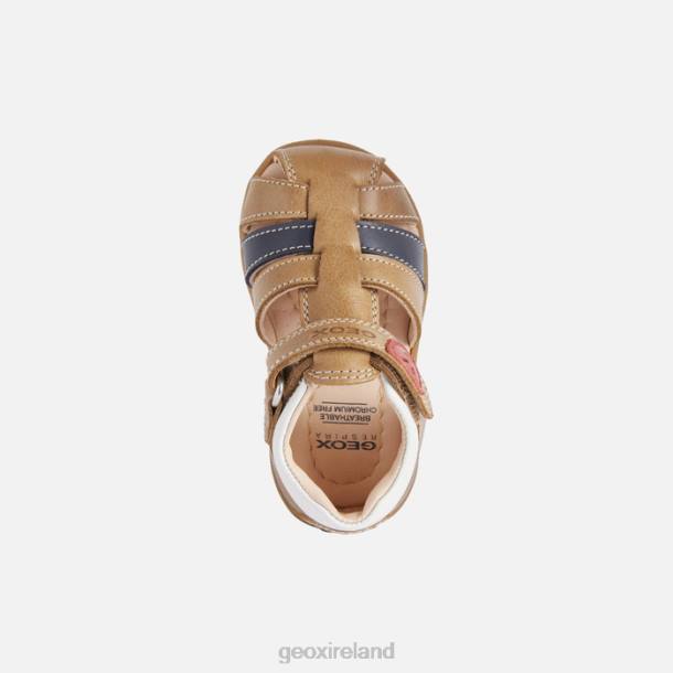 Geox 0ZTB1505 Caramel Sandal Macchia Baby