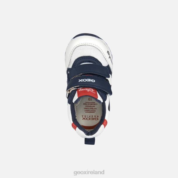 Geox 0ZTB1507 White/Navy Rishon Baby