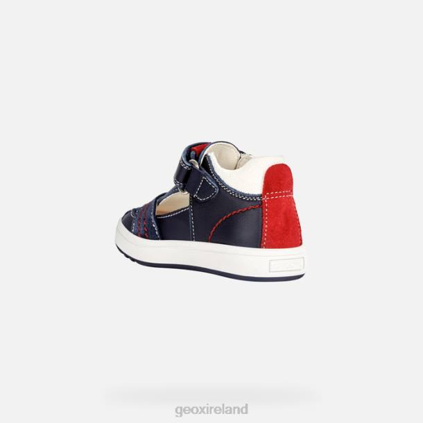 Geox 0ZTB1542 Navy/White Biglia Baby Boy