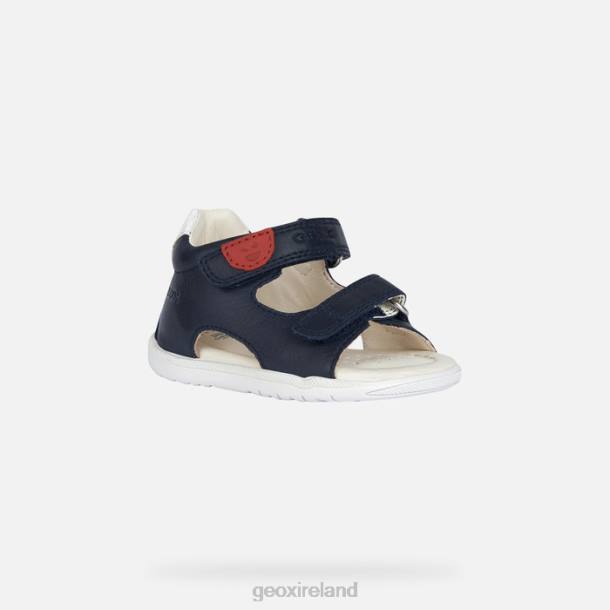 Geox 0ZTB1552 Navy Sandal Macchia Baby