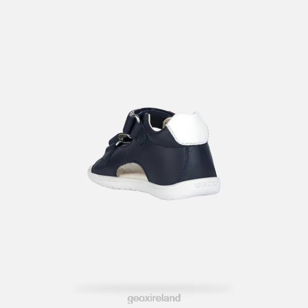 Geox 0ZTB1552 Navy Sandal Macchia Baby