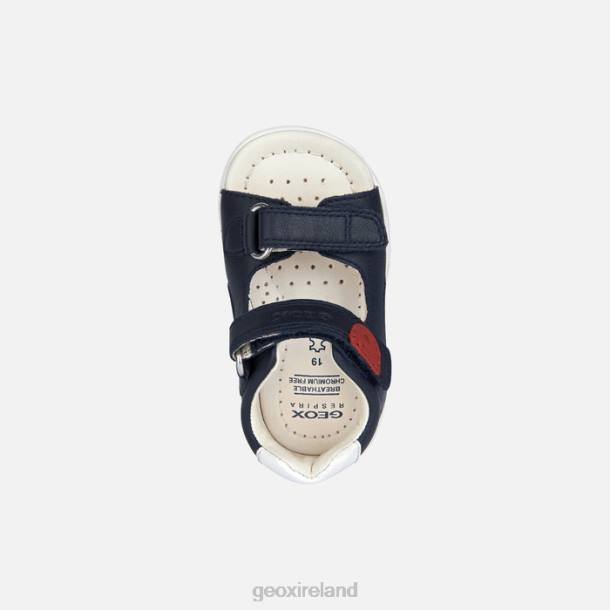 Geox 0ZTB1552 Navy Sandal Macchia Baby