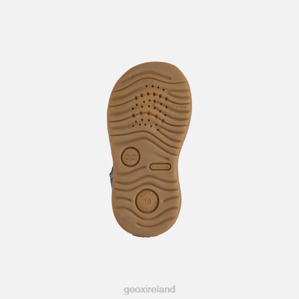 Geox 0ZTB1582 Navy/White Sandal Macchia Baby Boy