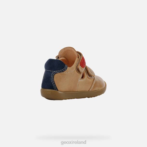 Geox 0ZTB1590 Caramel/Navy Macchia Baby Boy