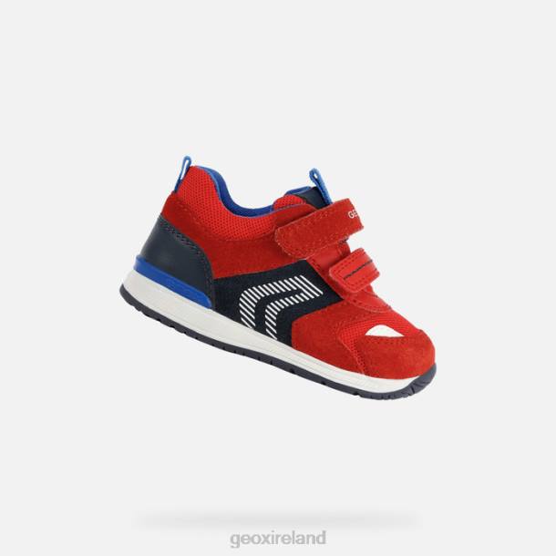 Geox 0ZTB1604 Red/Navy Rishon Baby Boy