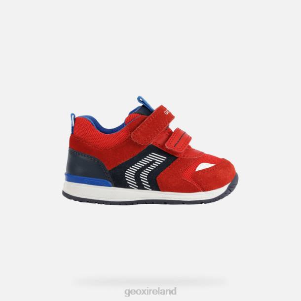 Geox 0ZTB1604 Red/Navy Rishon Baby Boy