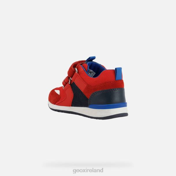 Geox 0ZTB1604 Red/Navy Rishon Baby Boy