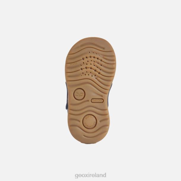 Geox 0ZTB1649 Navy Sandal Macchia Baby