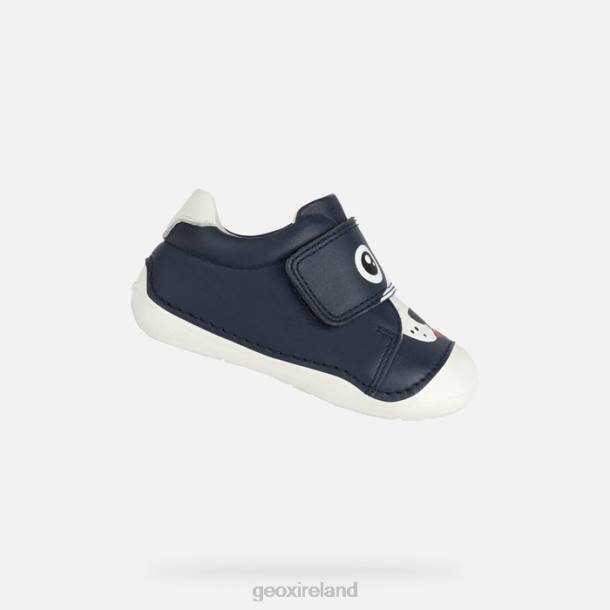 Geox 0ZTB2021 Navy/White Tutim Baby