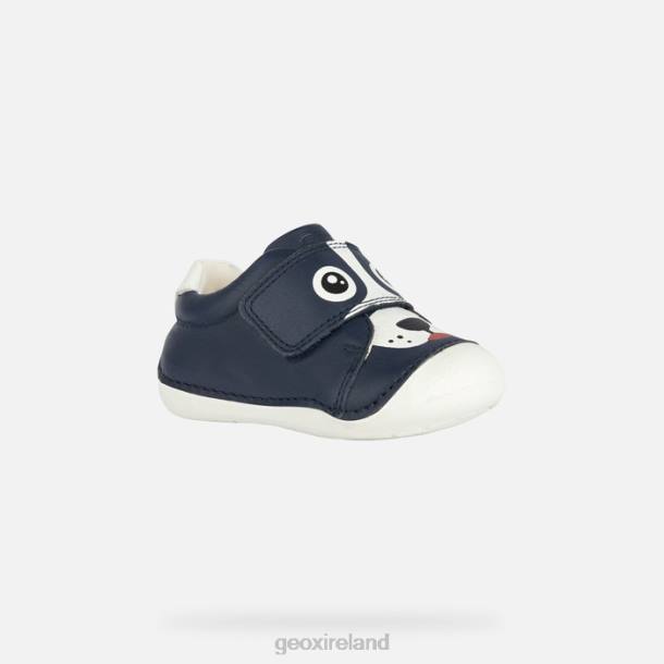 Geox 0ZTB2021 Navy/White Tutim Baby