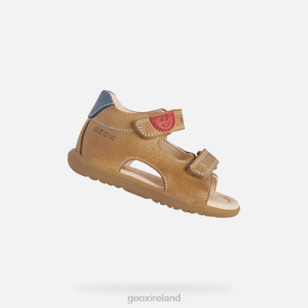 Geox 0ZTB2022 Caramel Sandal Macchia Baby