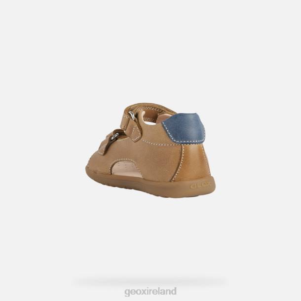 Geox 0ZTB2022 Caramel Sandal Macchia Baby