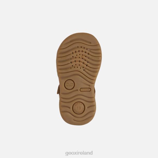 Geox 0ZTB2022 Caramel Sandal Macchia Baby