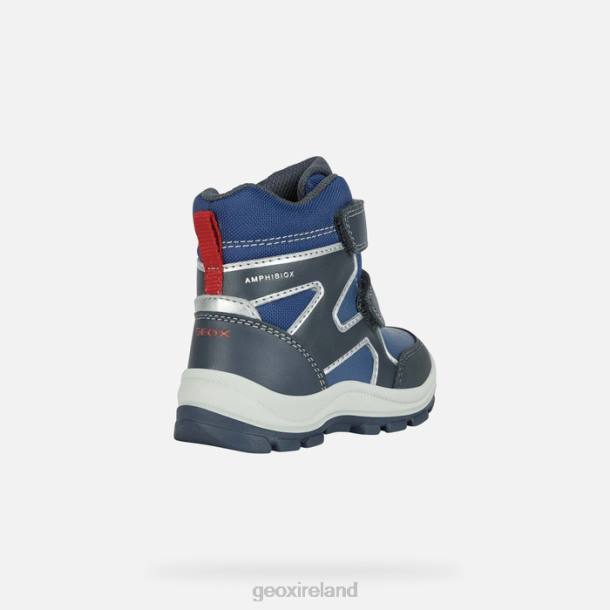 Geox 0ZTB1440 Navy/Blue Flanfil Abx Toddler