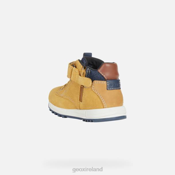 Geox 0ZTB1475 Yellow/Navy Alben Baby