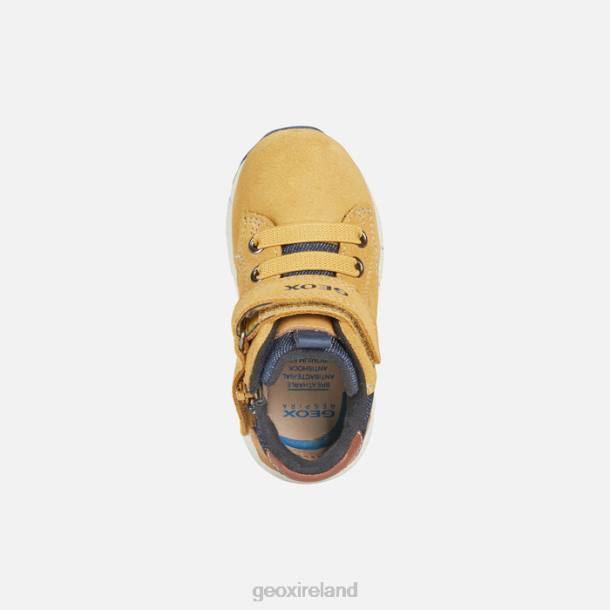 Geox 0ZTB1475 Yellow/Navy Alben Baby