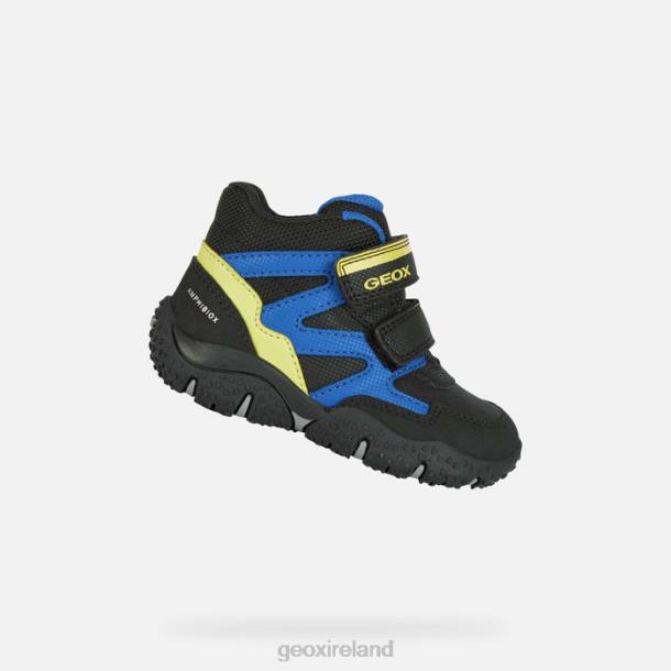 Geox 0ZTB1568 Black/Lime Baltic Abx Toddler