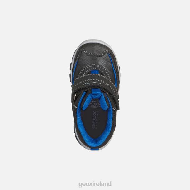 Geox 0ZTB1634 Black/Royal Flanfil Toddler