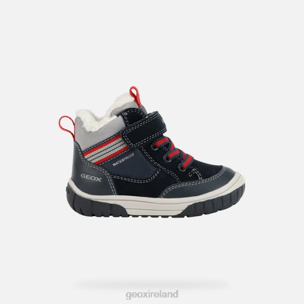 Geox 0ZTB2032 Navy/Red Omar Baby