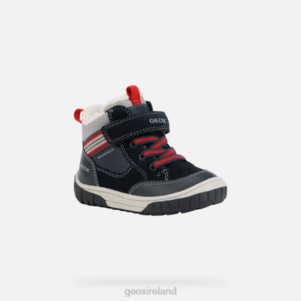 Geox 0ZTB2032 Navy/Red Omar Baby