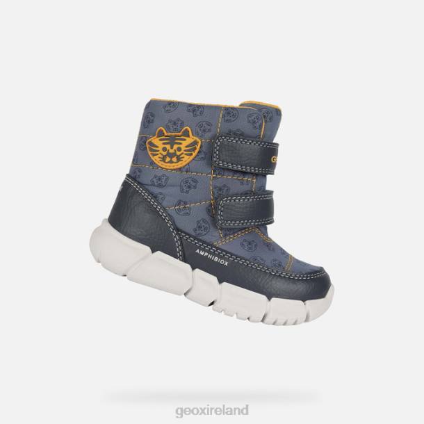 Geox 0ZTB890 Avio/Ochreyellow Flexyper Abx Baby