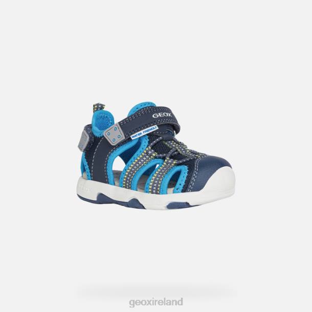 Geox 0ZTB1436 Navy/Azure Sandal Multy Toddler