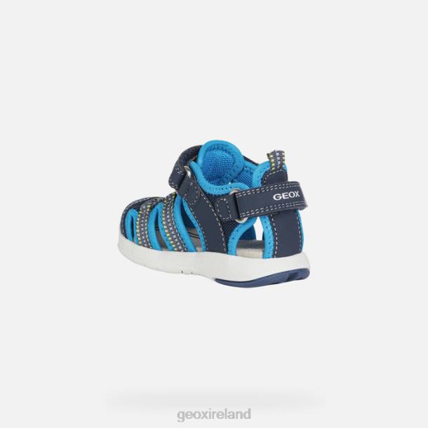 Geox 0ZTB1436 Navy/Azure Sandal Multy Toddler