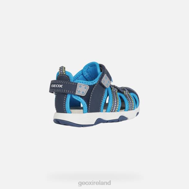 Geox 0ZTB1436 Navy/Azure Sandal Multy Toddler