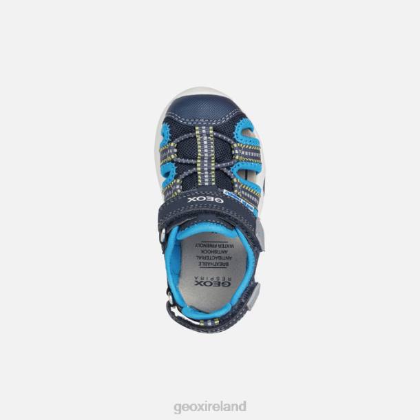 Geox 0ZTB1436 Navy/Azure Sandal Multy Toddler